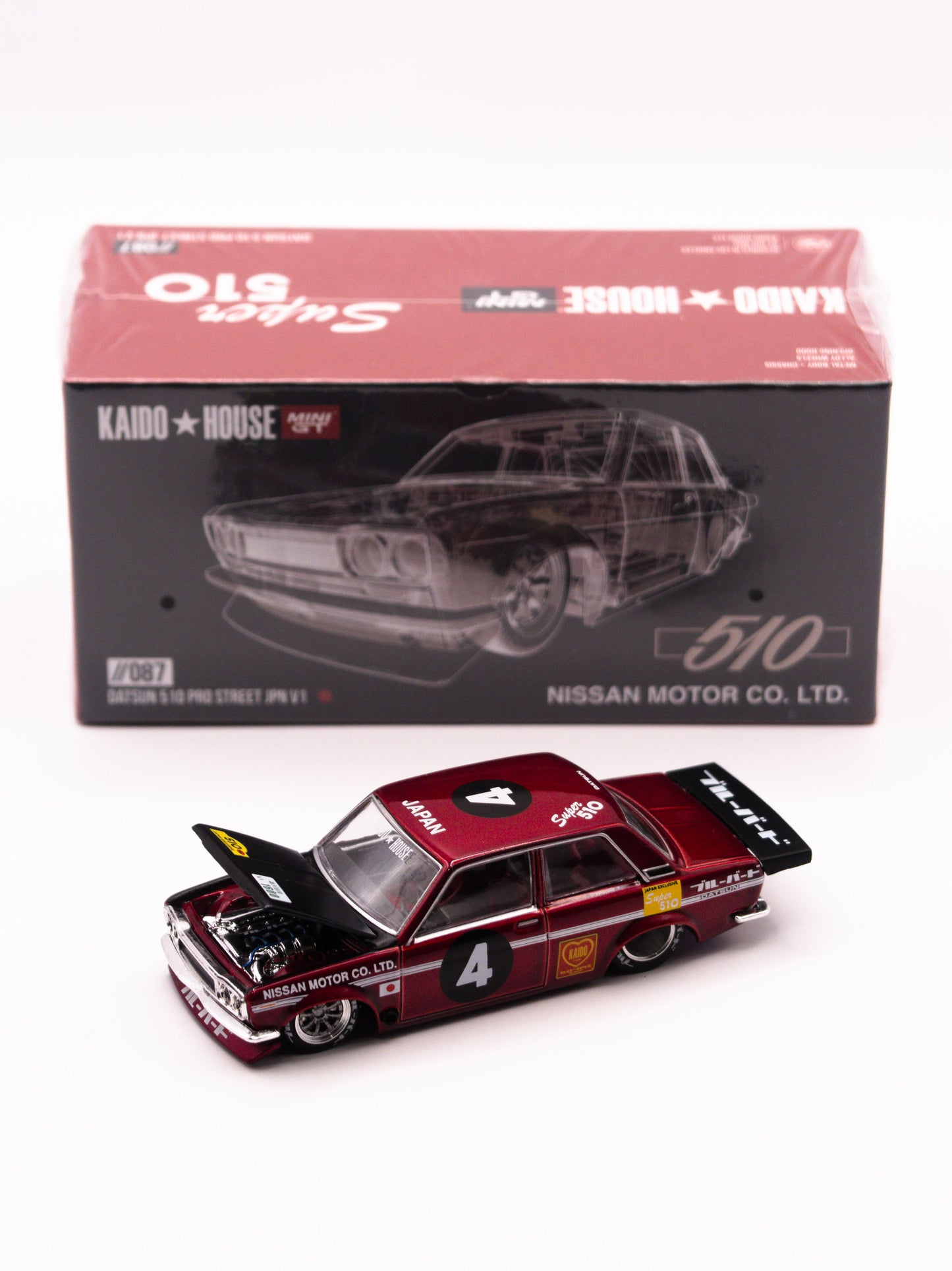 Kaido House Datsun 510 Pro Street JPN V1 #087 *OTWARTY