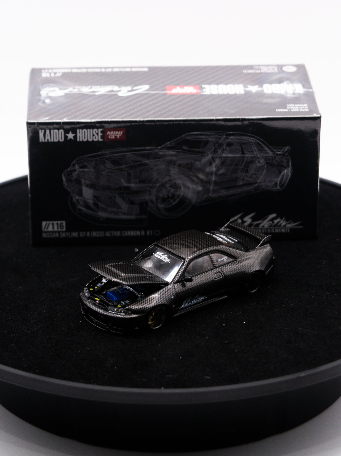 Kaido House Nissan Skyline GT-R R33 Active Carbon R V1 #116 *OTWARTY