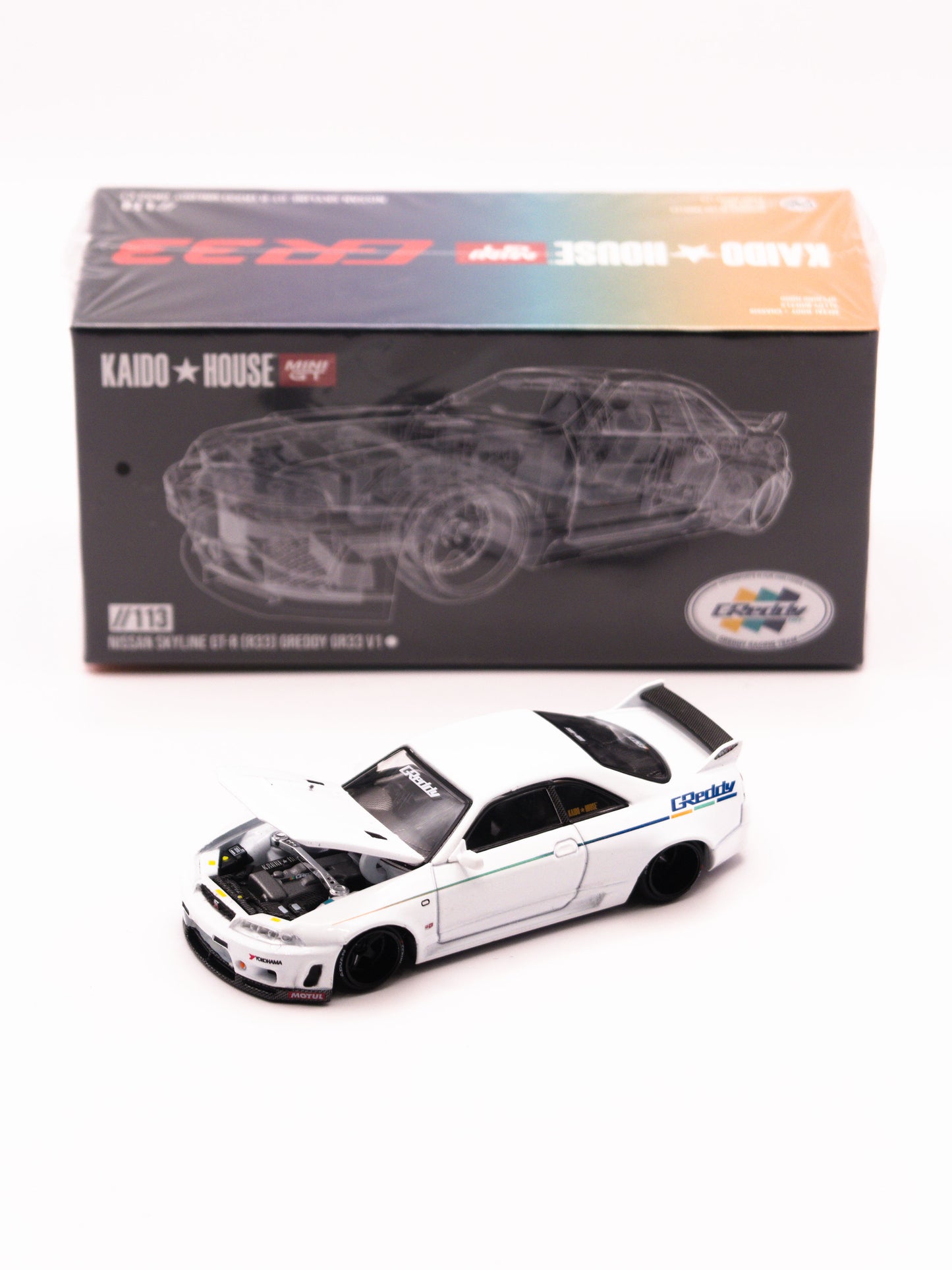 Kaido House Nissan Skyline GT-R R33 Greddy GR33 V1 #113