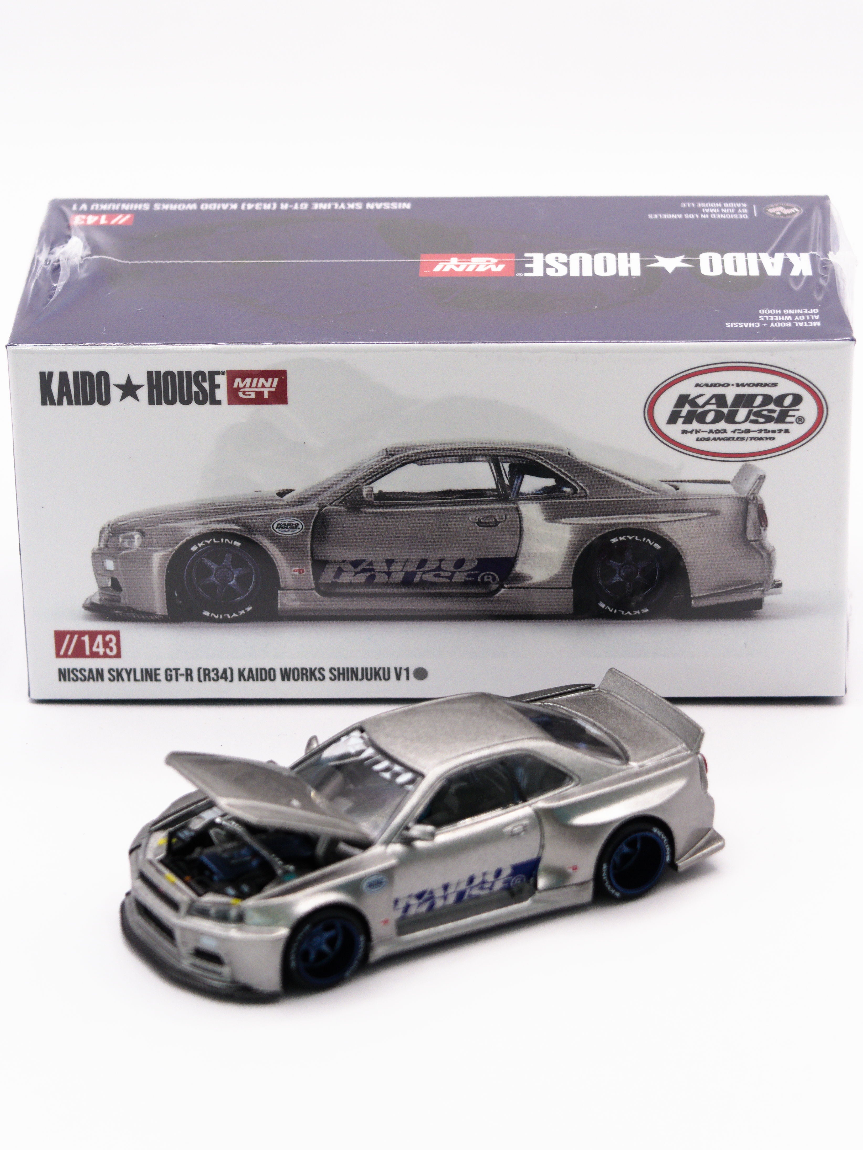 Kaido House Nissan Skyline GT-R R34 Kaido Works Shinjuku V1
