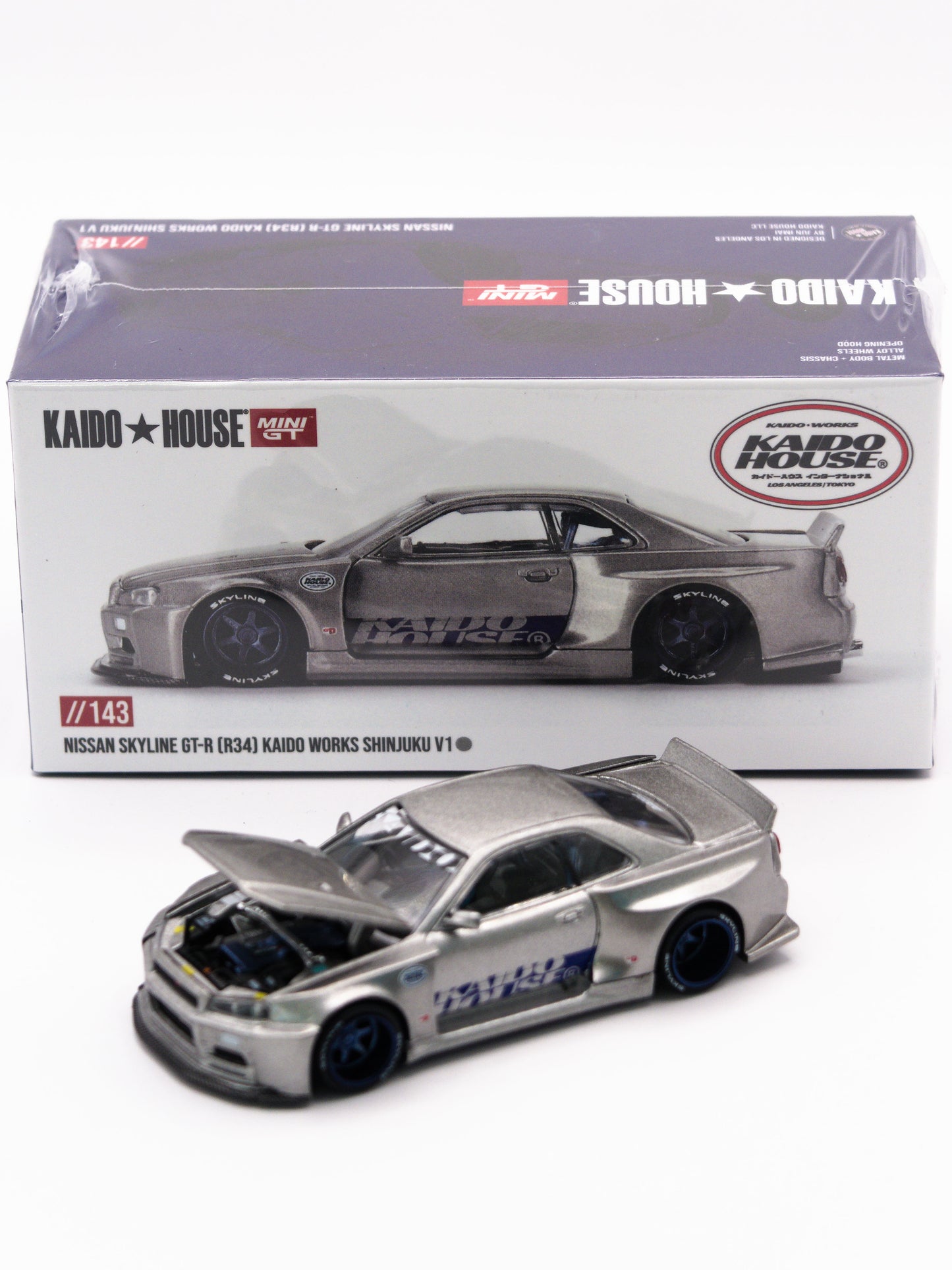 Kaido House Nissan Skyline GT-R R34 Kaido Works Shinjuku V1