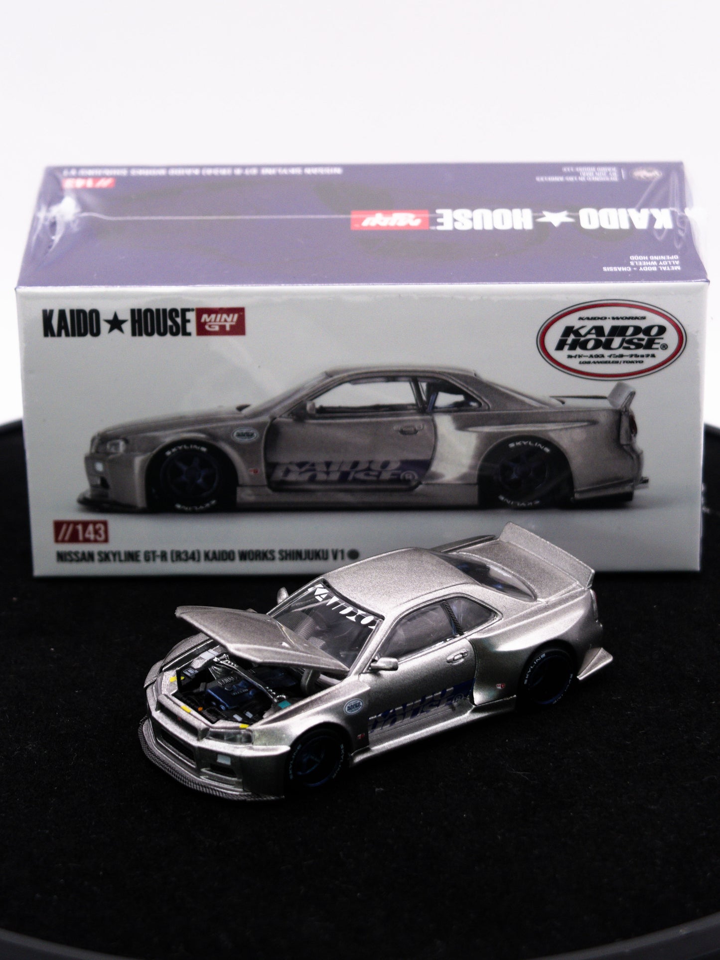 Kaido House Nissan Skyline GT-R R34 Kaido Works Shinjuku V1
