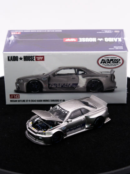 Kaido House Nissan Skyline GT-R R34 Kaido Works Shinjuku V1