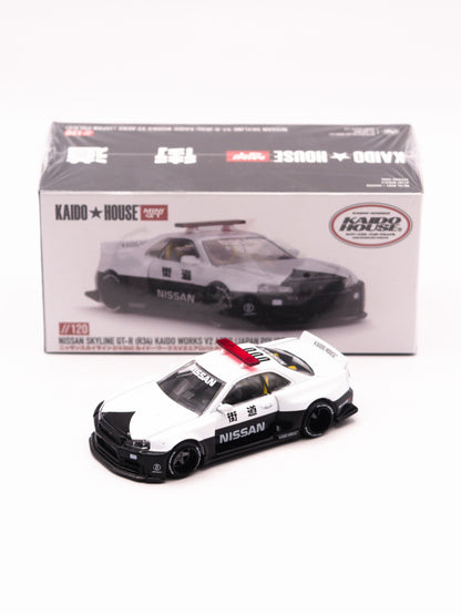 Kaido House Nissan Skyline GT-R R34 Kaido Works V2 Aero Japan Police #120
