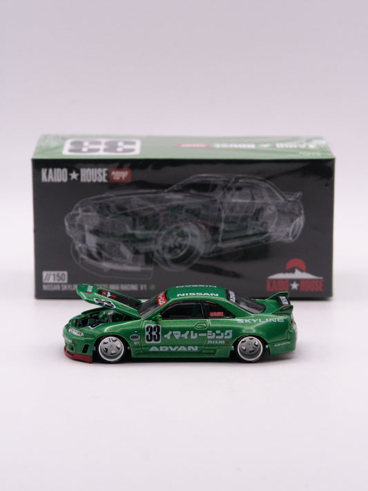 Kaido House Nissan Skyline GT-R R33 IMAI Racing V1 #150 Zielony