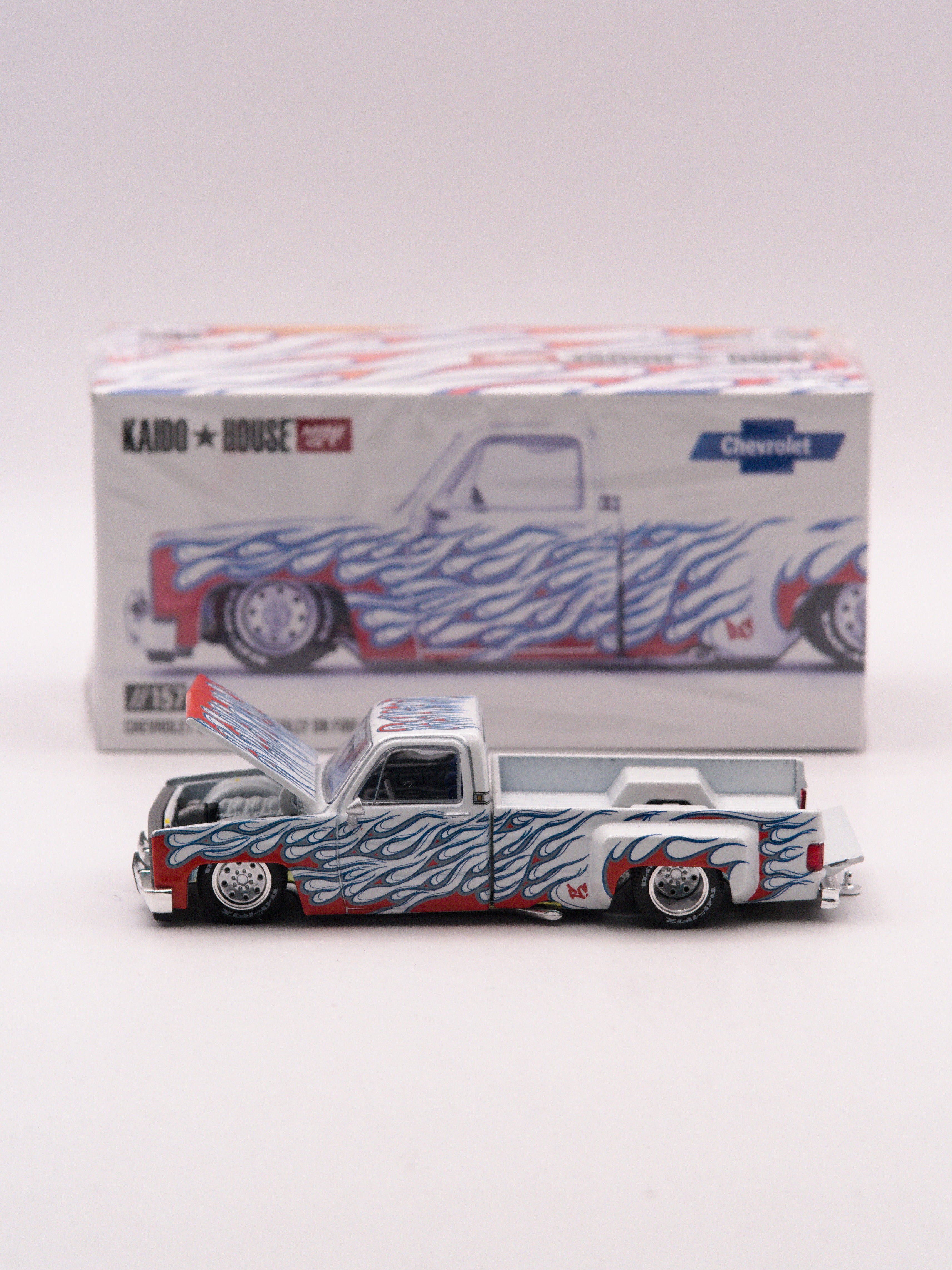 Kaido House Chevrolet Silverado Dually On Fire V2 #157 – Skalper