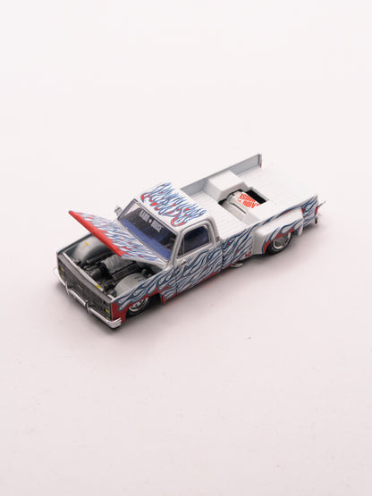 Kaido House Chevrolet Silverado Dually On Fire V2 #157