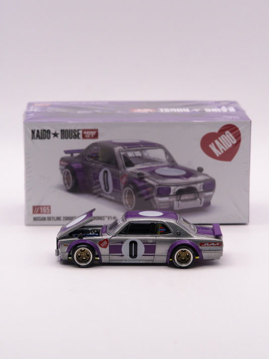 Kaido House Nissan Skyline 2000 GT-R Kaido Works V1 Srebrny #165 *ZAMKNIĘTY