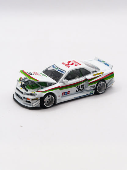 Kaido House #167 Nissan Skyline GT-R R34 "The Grasshopper" Biały