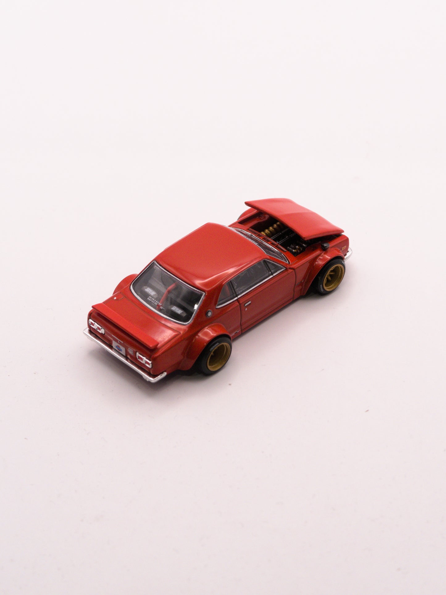 Kaido House #175 Nissan Skyline 2000GT-R Kaido Street V1 Czerwony