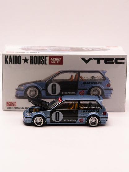 Kaido House #179 Honda Civic EF Kaido Roulette V1 Niebieski
