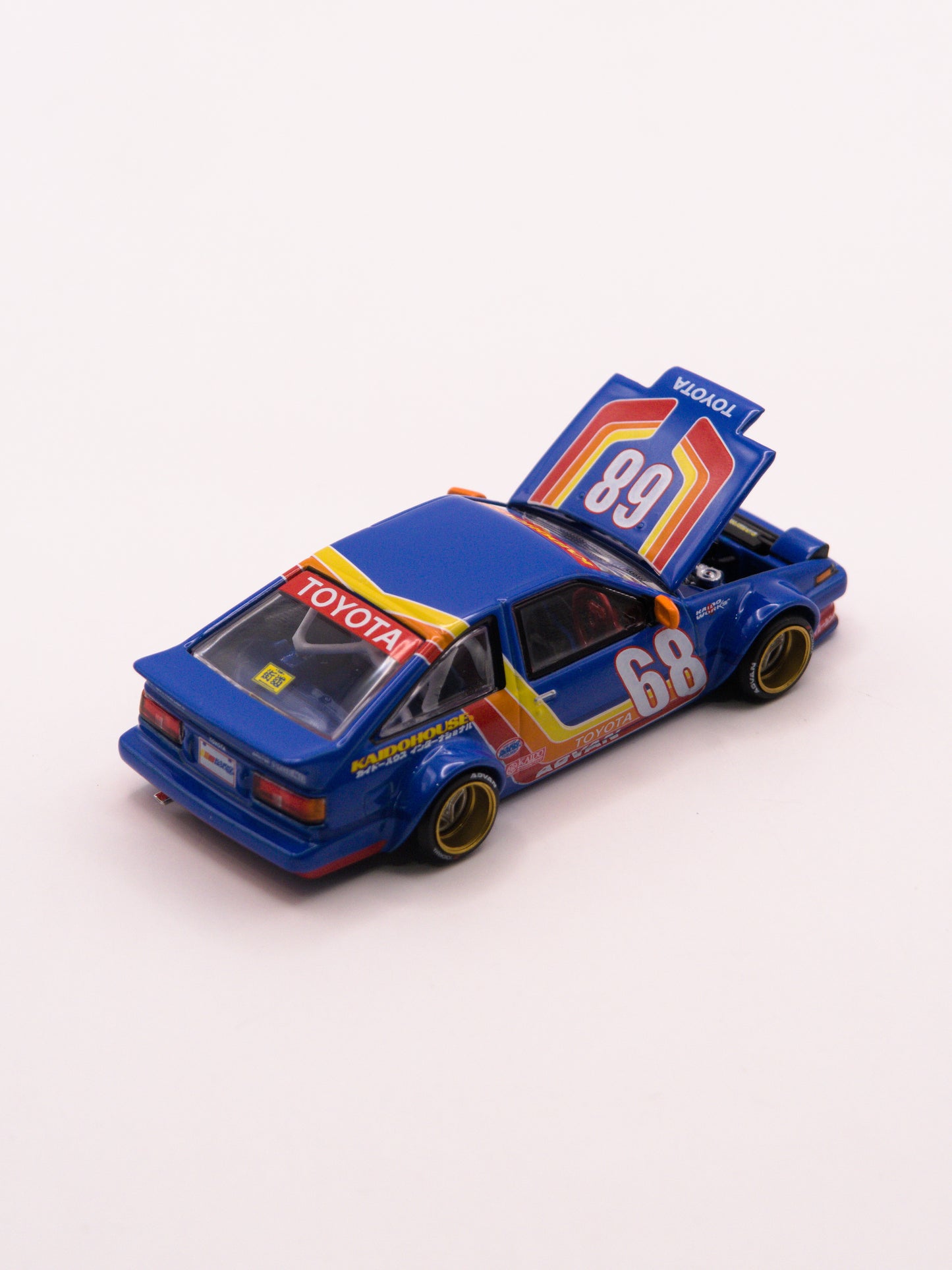 Kaido House #196 Toyota Sprinter Trueno AE-86 Kaido Racing V1 Niebieski