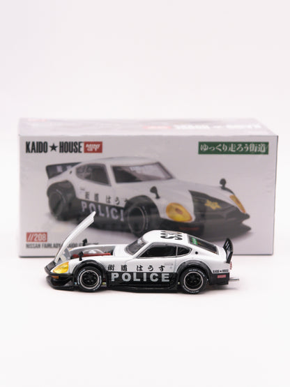 Kaido House #208 Nissan Fairlady Z Police Czarno-Biały