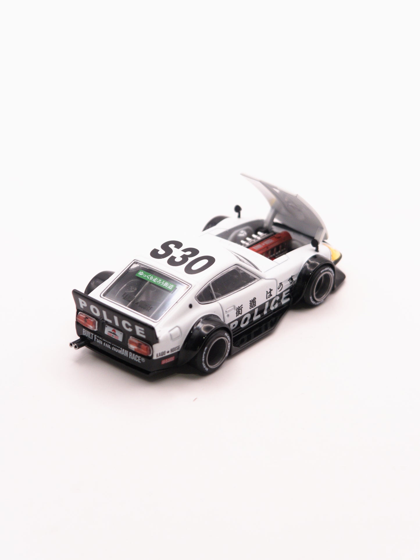 Kaido House #208 Nissan Fairlady Z Police Czarno-Biały