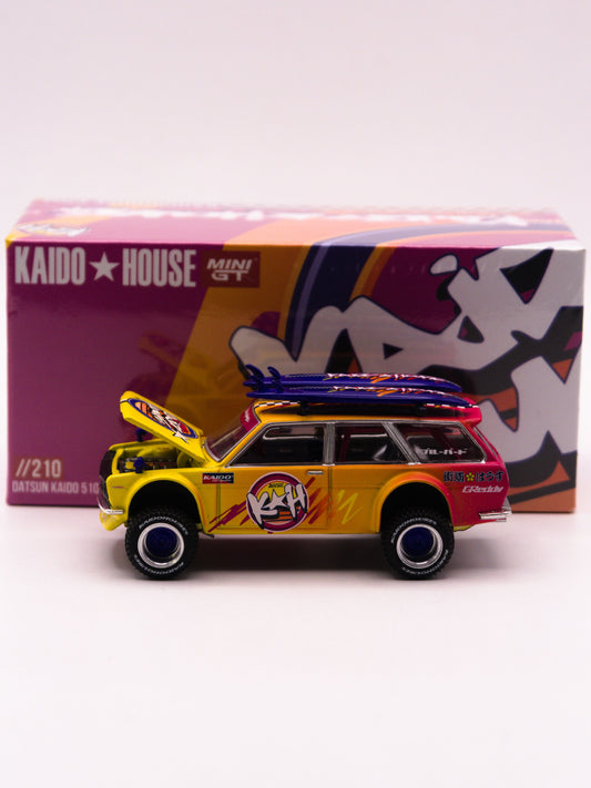 Kaido House #210 Datsun Kaido 510 Wagon 4X4 Kaido Islands V1 Pomarańczowy