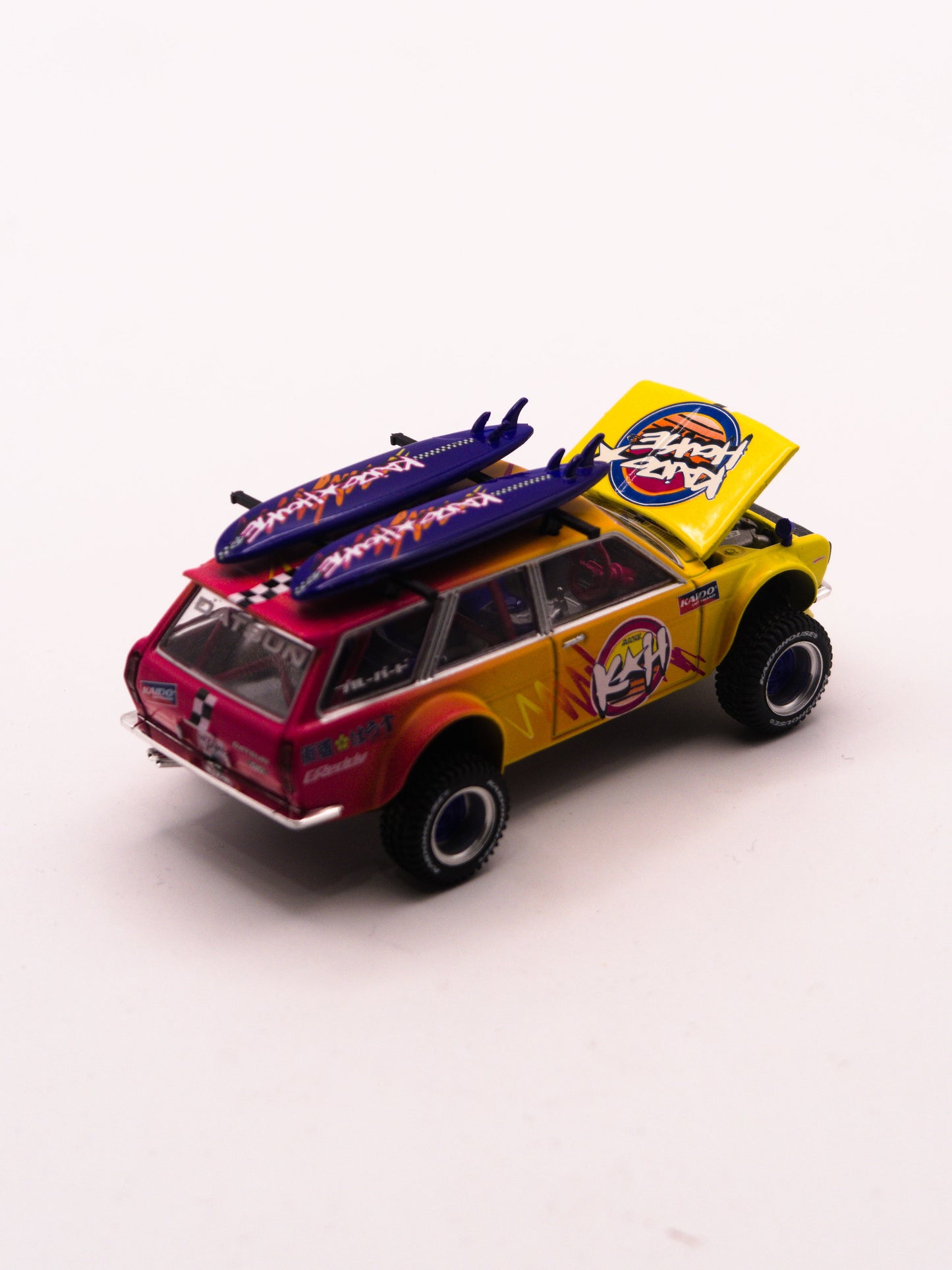 Kaido House #210 Datsun Kaido 510 Wagon 4X4 Kaido Islands V1 Pomarańczowy