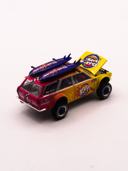 Kaido House #210 Datsun Kaido 510 Wagon 4X4 Kaido Islands V1 Pomarańczowy