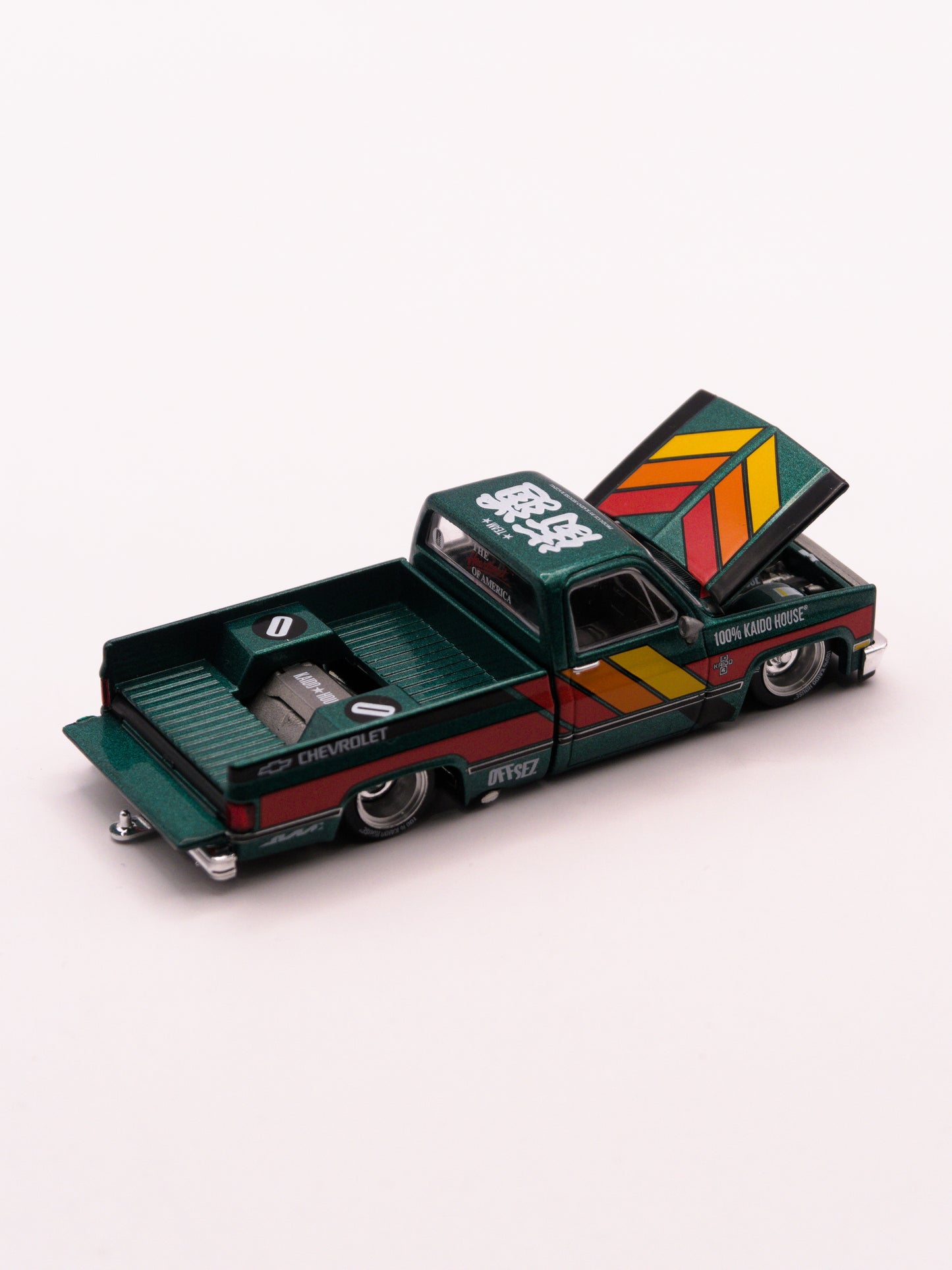 Kaido House #226 Chevrolet Silverado Kaido Works V3 Zielony *Zamknięty