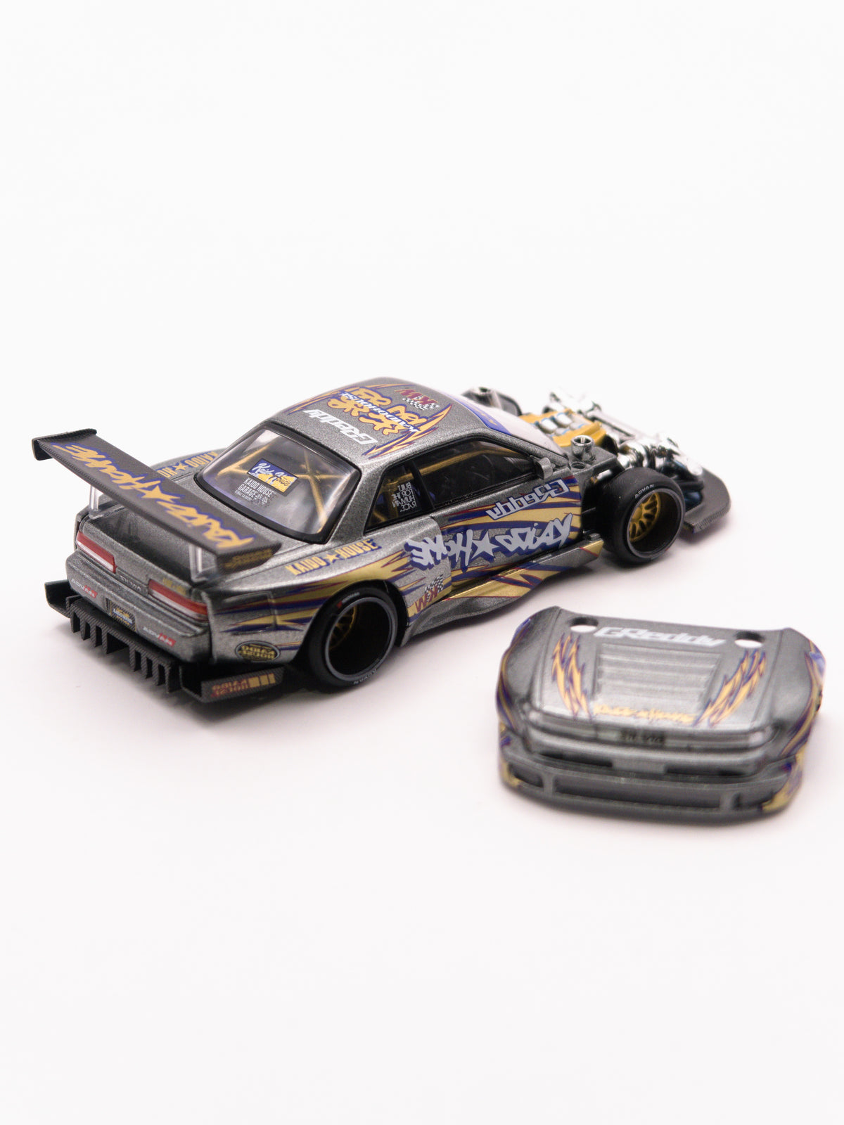 Kaido House #235 Nissan Silvia S13-R Kaido Drift V1 Szary