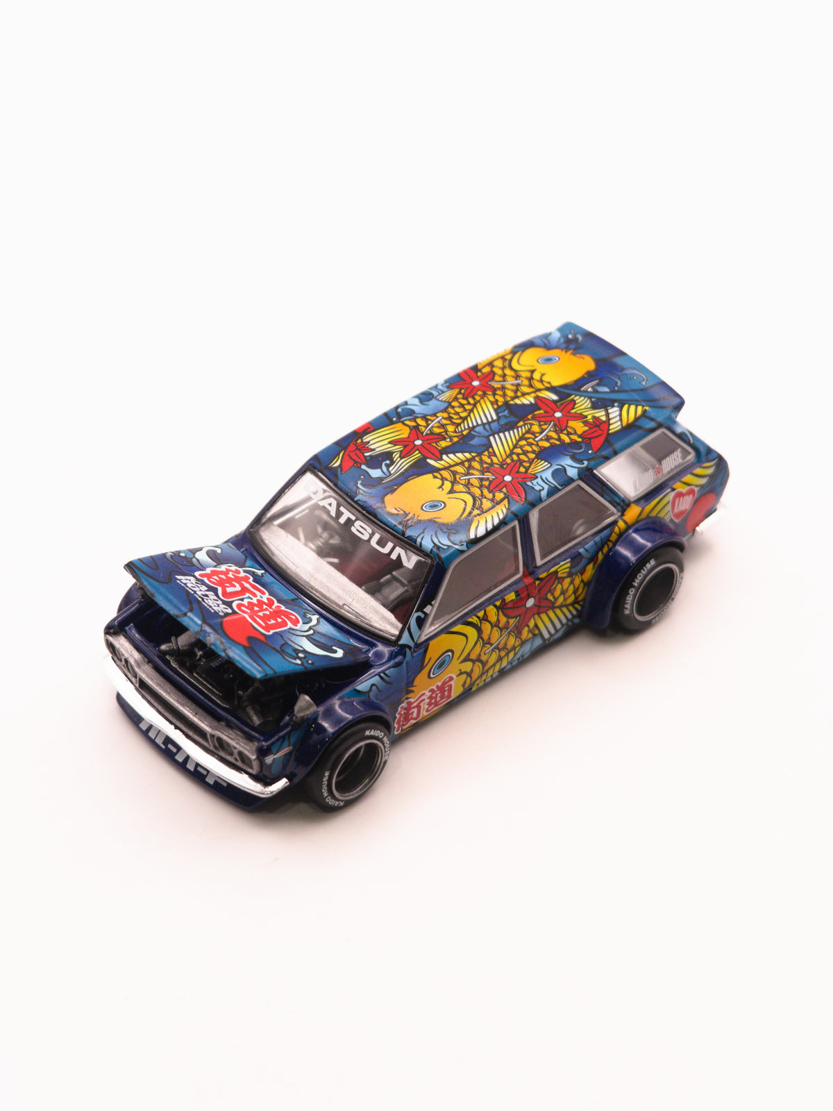 Kaido House #248 Datsun 510 Wagon KOI V1 Niebieski