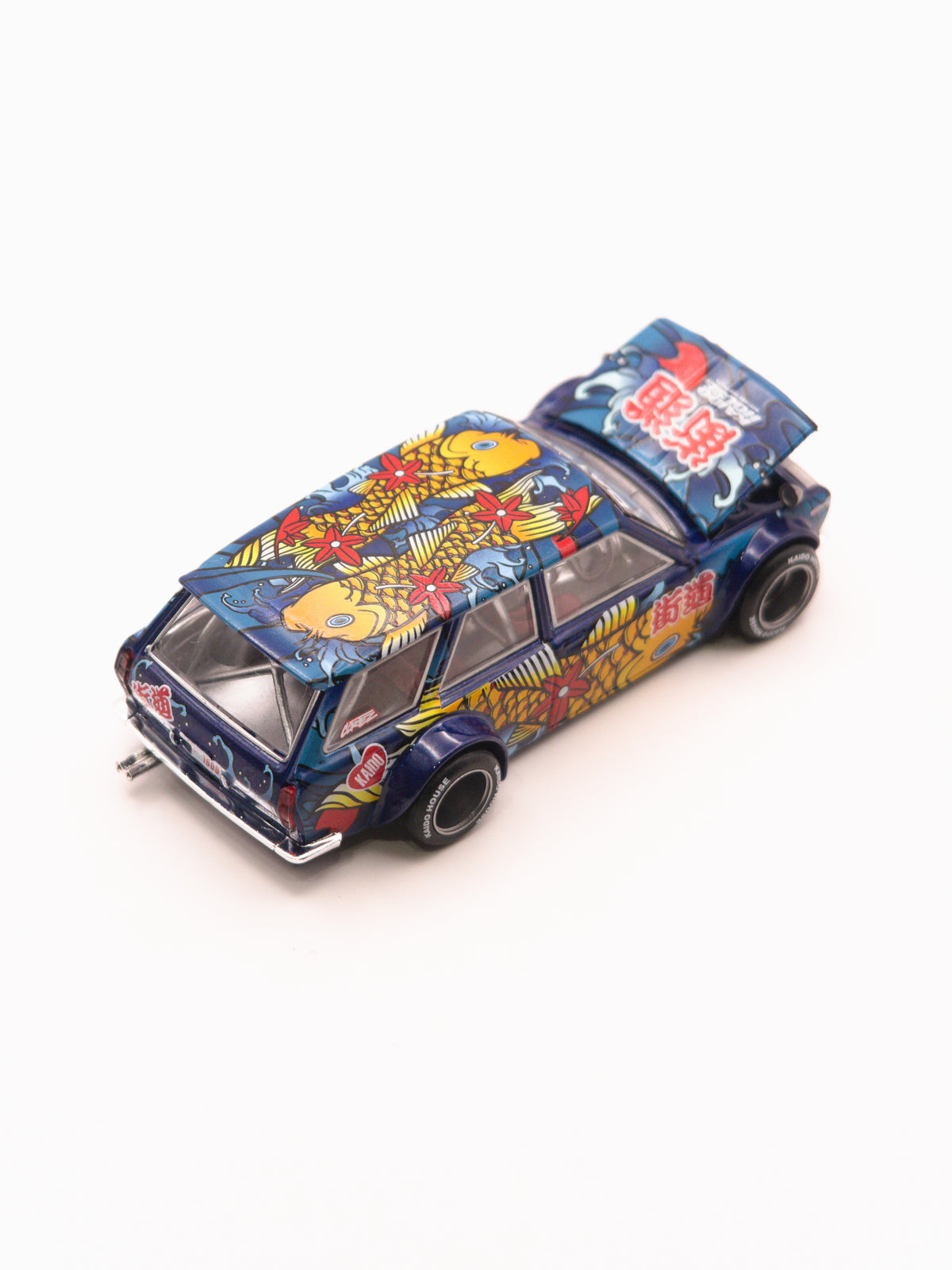 Kaido House #248 Datsun 510 Wagon KOI V1 Niebieski