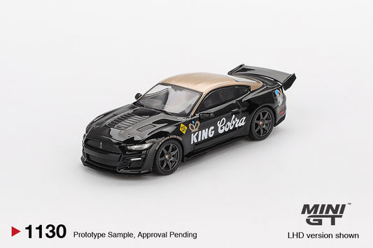 PRESALE Mini GT #1130 Shelby GT500 Dragon Snake Concept Czarno Złoty *BLISTER