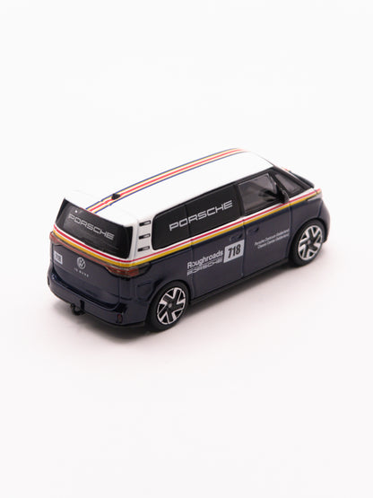 Mini GT MGTS0019 Porsche 911 Dakar #718 / Volkswagen ID. Buzz Laweta Porsche  Centrum Roughroads SET