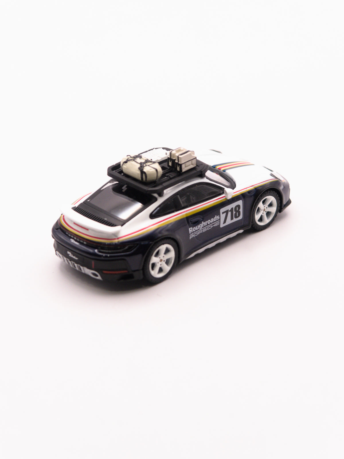 Mini GT MGTS0019 Porsche 911 Dakar #718 / Volkswagen ID. Buzz Laweta Porsche  Centrum Roughroads SET