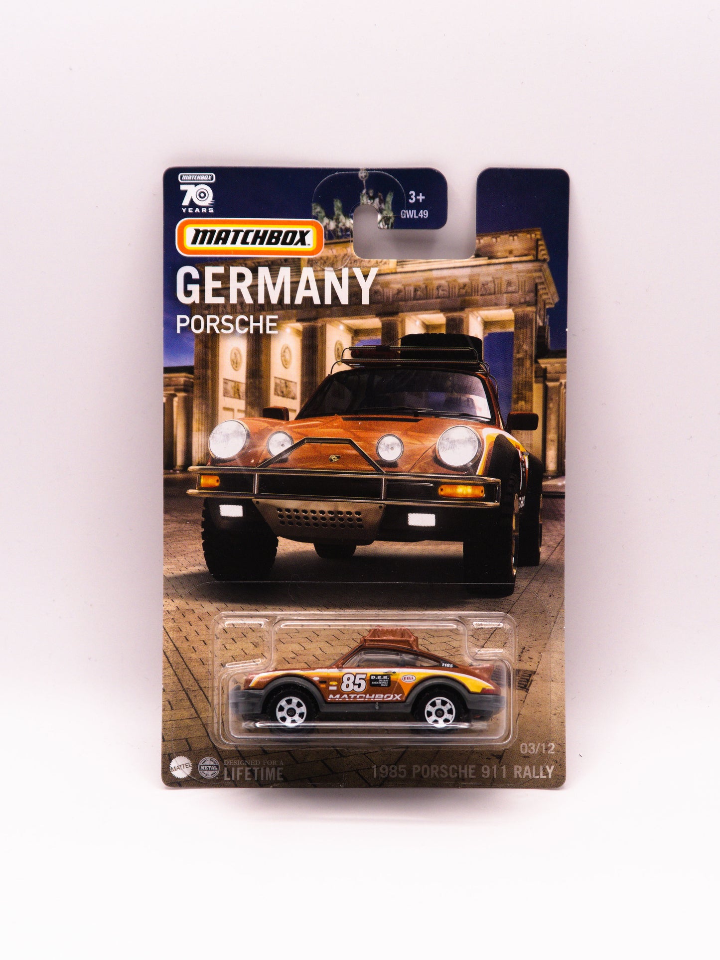 Matchbox 1985 Porsche 911 Rally