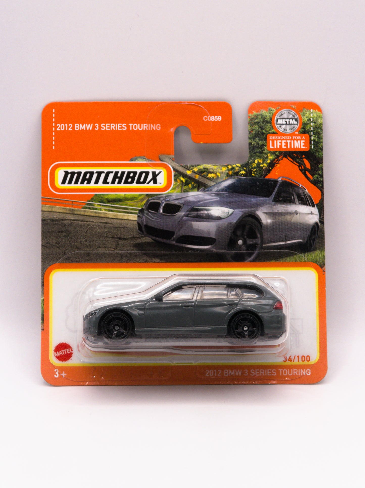 Matchbox 2012 BMW 3 Series Touring Szary