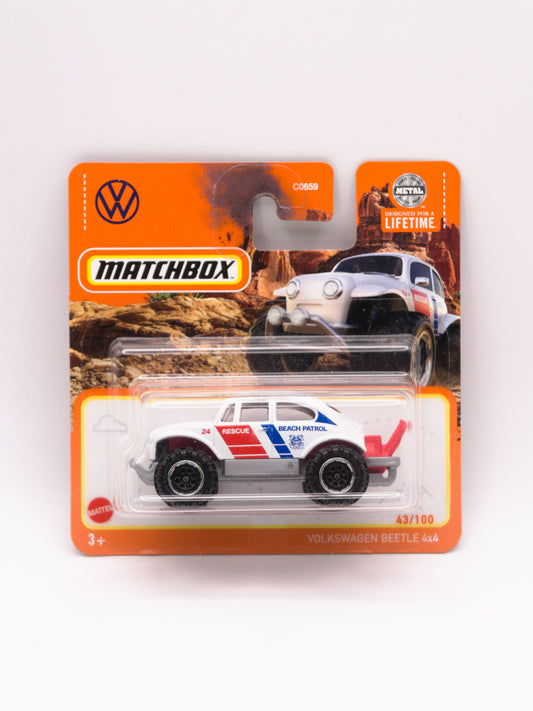 Matchbox Volkswagen Beetle 4x4 Biały