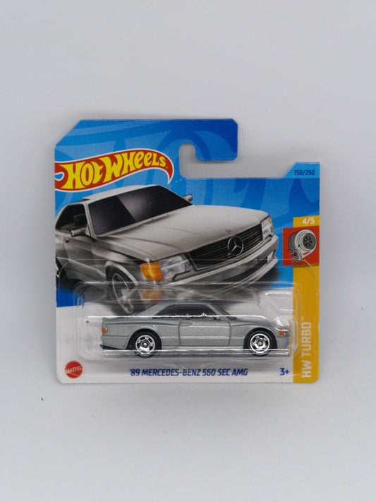 '89 Mercedes-Benz 560 SEC AMG Srebrny