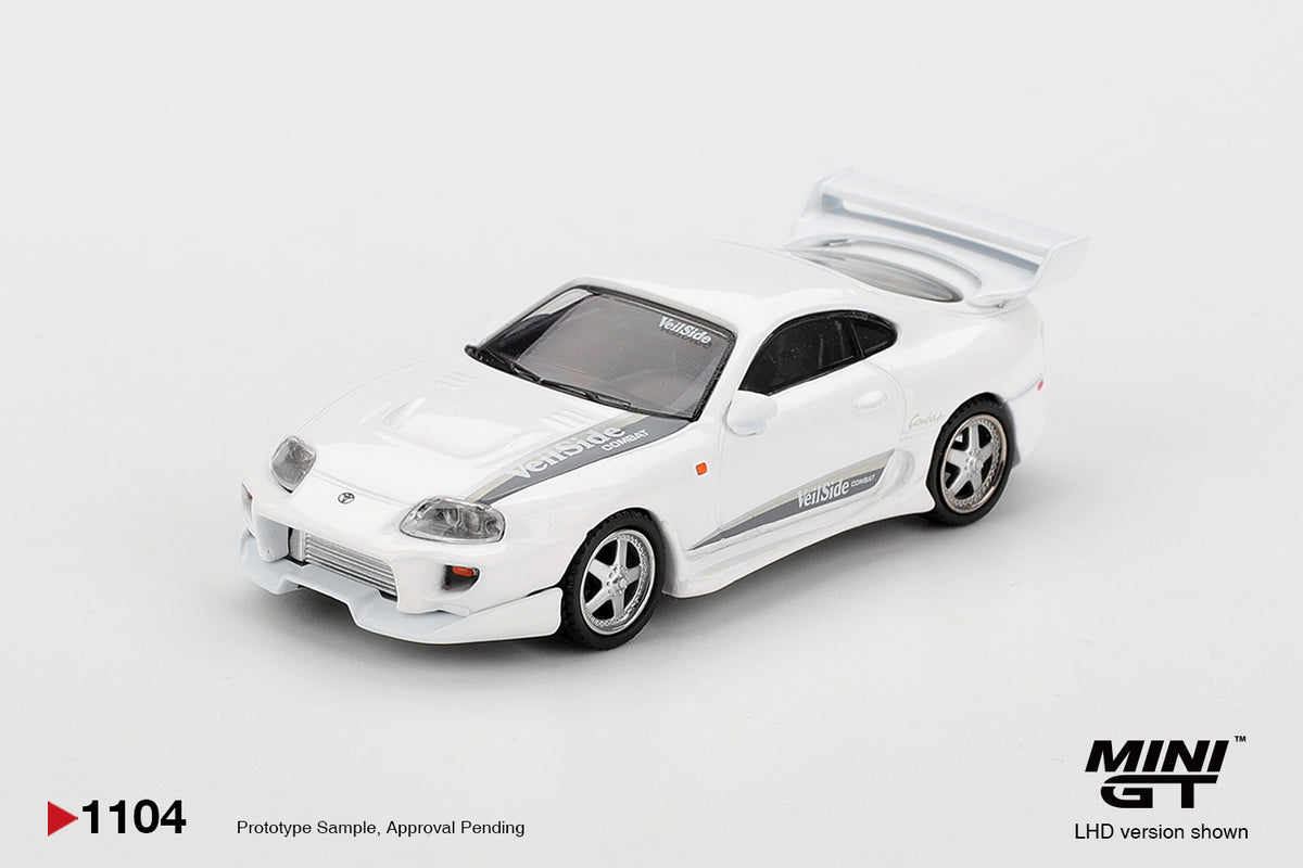 *PRESALE Mini GT #1104 Toyota Supra MK4 Veilside Combat Biały *Pudełko