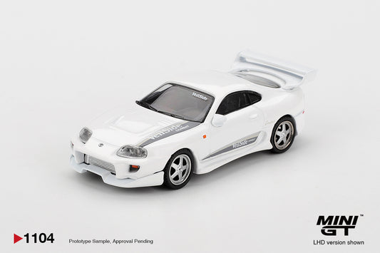 *PRESALE Mini GT #1104 Toyota Supra MK4 Veilside Combat Biały *Blister