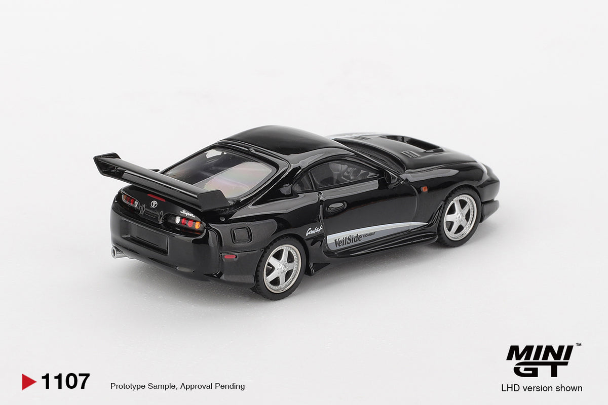 *PRESALE Mini GT #1107 Toyota Supra MK4 Veilside Combat Czarny *Pudełko