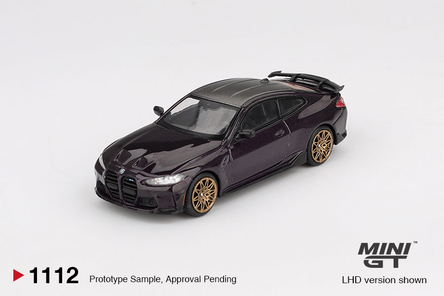 *PRESALE Mini GT #1112 BMW M4 Fioletowy *Blister