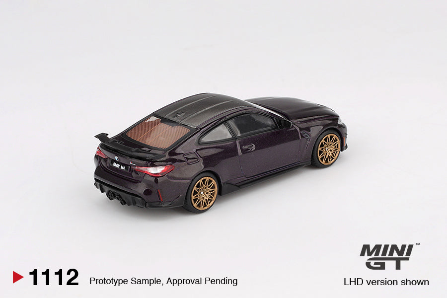 *PRESALE Mini GT #1112 BMW M4 Fioletowy *Blister