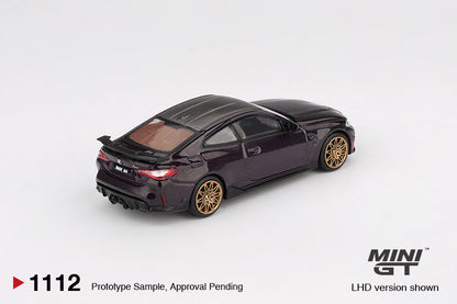 *PRESALE Mini GT #1112 BMW M4 Fioletowy *Blister
