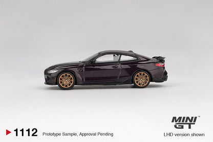 *PRESALE Mini GT #1112 BMW M4 Fioletowy *Blister