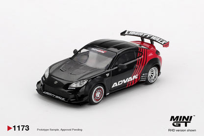 *PRESALE Mini GT #1173 Toyota GR86 LB Nation Advan *Pudełko