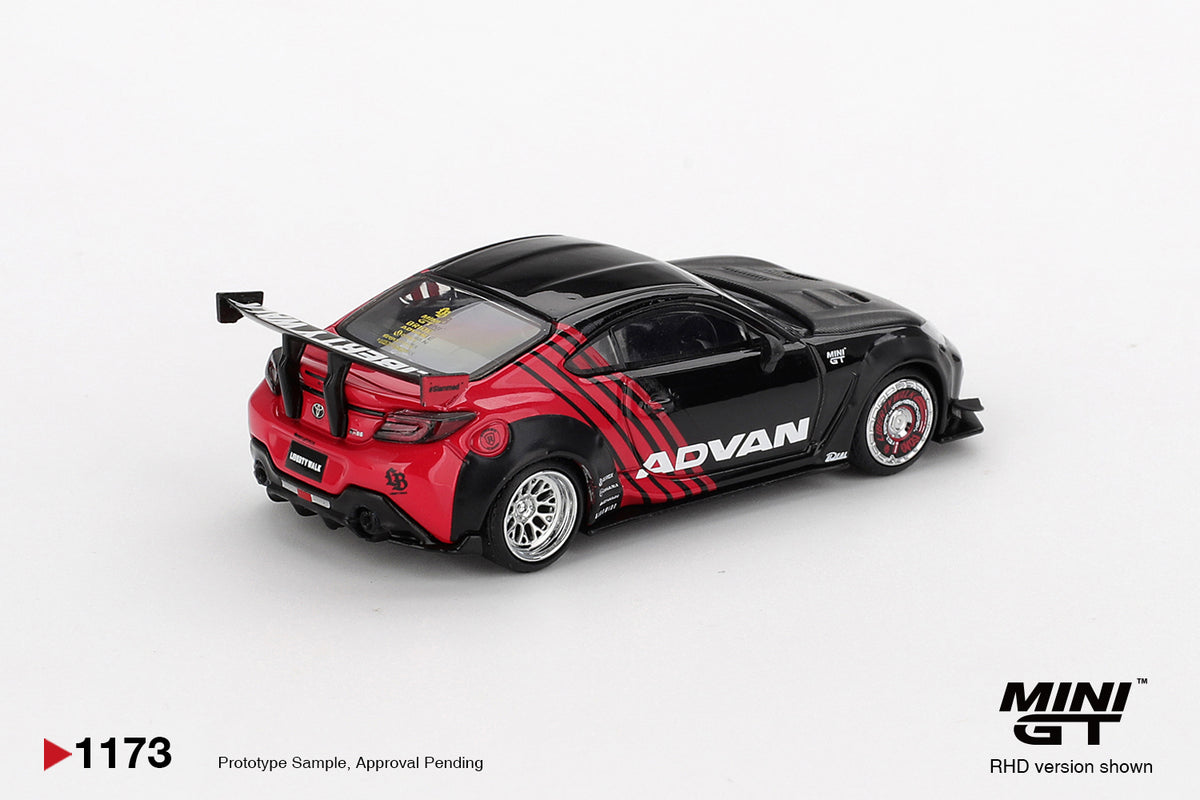 *PRESALE Mini GT #1173 Toyota GR86 LB Nation Advan *Pudełko