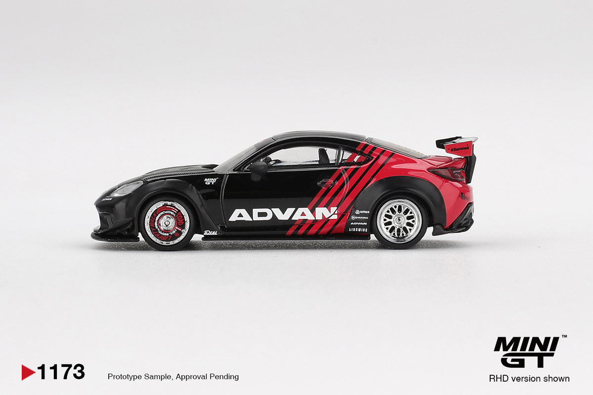*PRESALE Mini GT #1173 Toyota GR86 LB Nation Advan *Pudełko