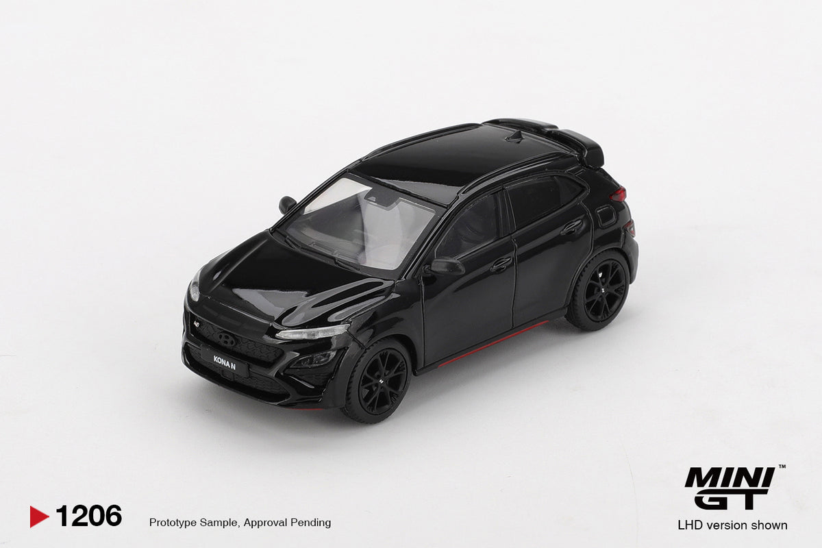 *PRESALE Mini GT #1206 Hyundai Kona N Czarny *Pudełko