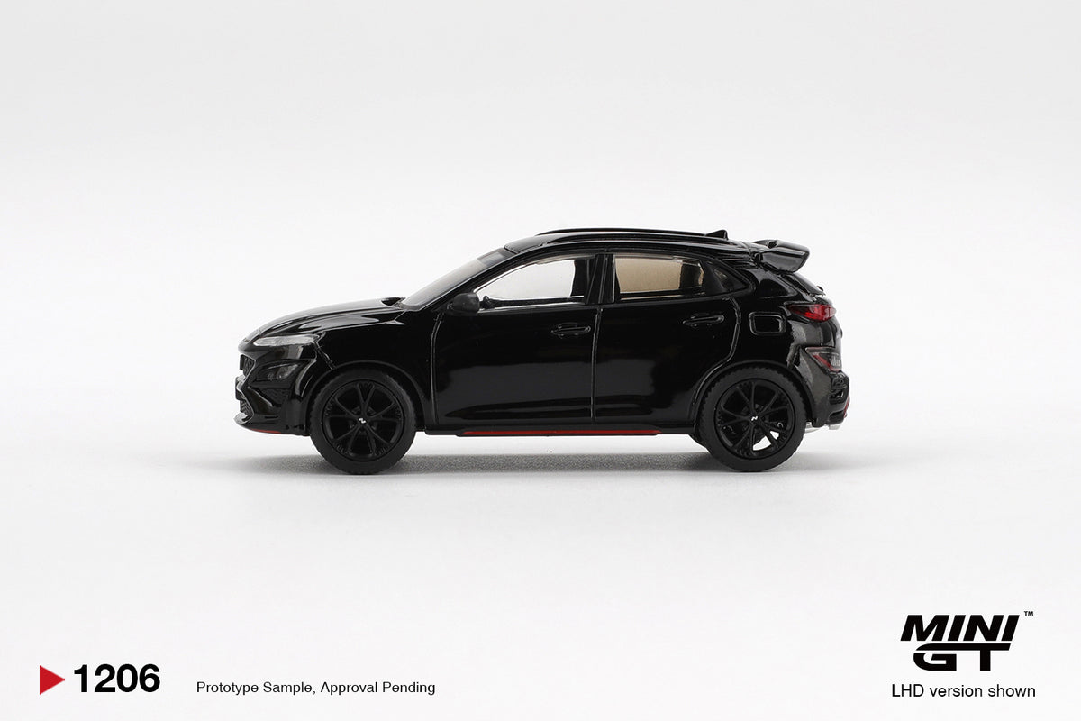 *PRESALE Mini GT #1206 Hyundai Kona N Czarny *Pudełko