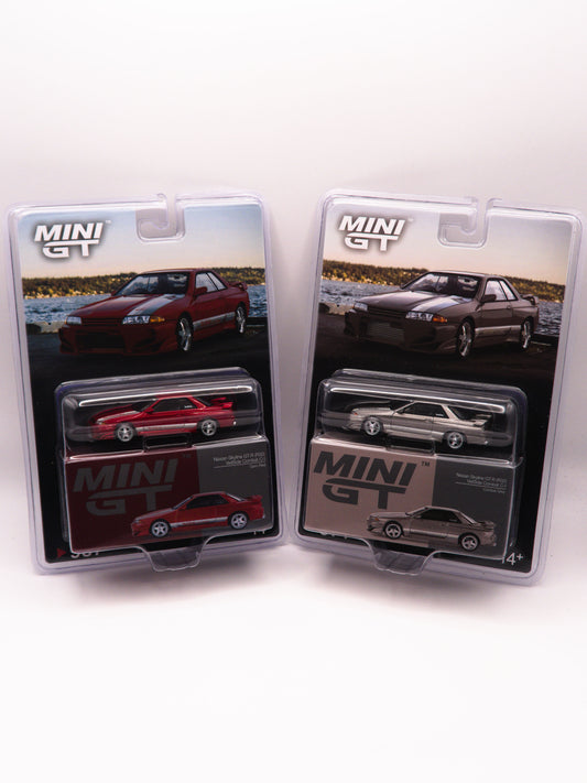 DUO Mini GT Nissan Skyline VeilSide #987 oraz #971 *BLISTER