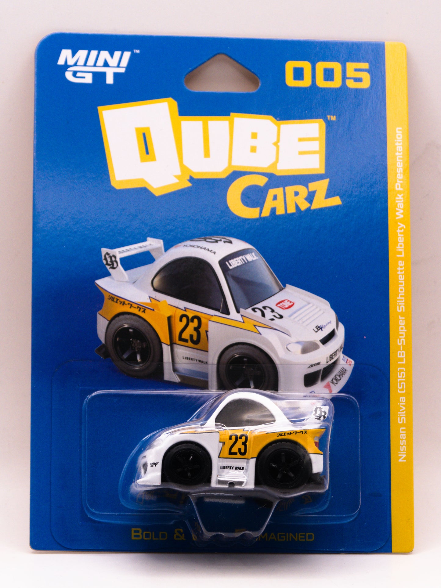Mini GT Qube Carz SET 6 autek - SEALED BOX!