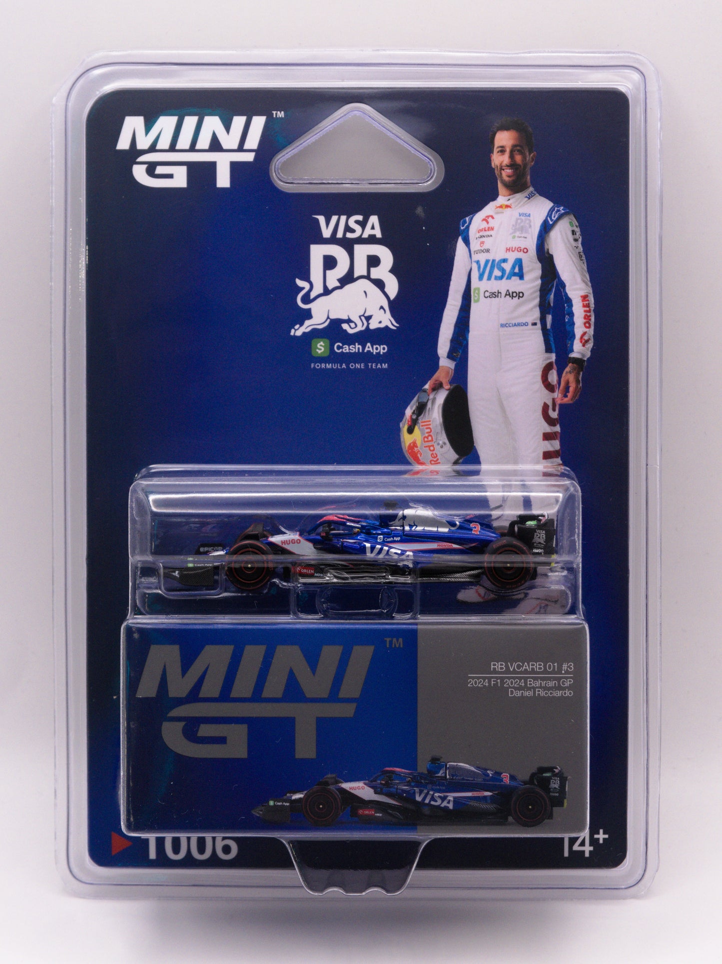 Mini GT #1006 Racing Bulls RB VCARB 01 #3 Daniel Ricciardo *Blister