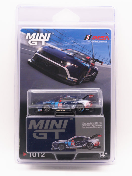 Mini GT #1012 Ford Mustang GT3 Ford Motorsports Daytona 24 *BLISTER