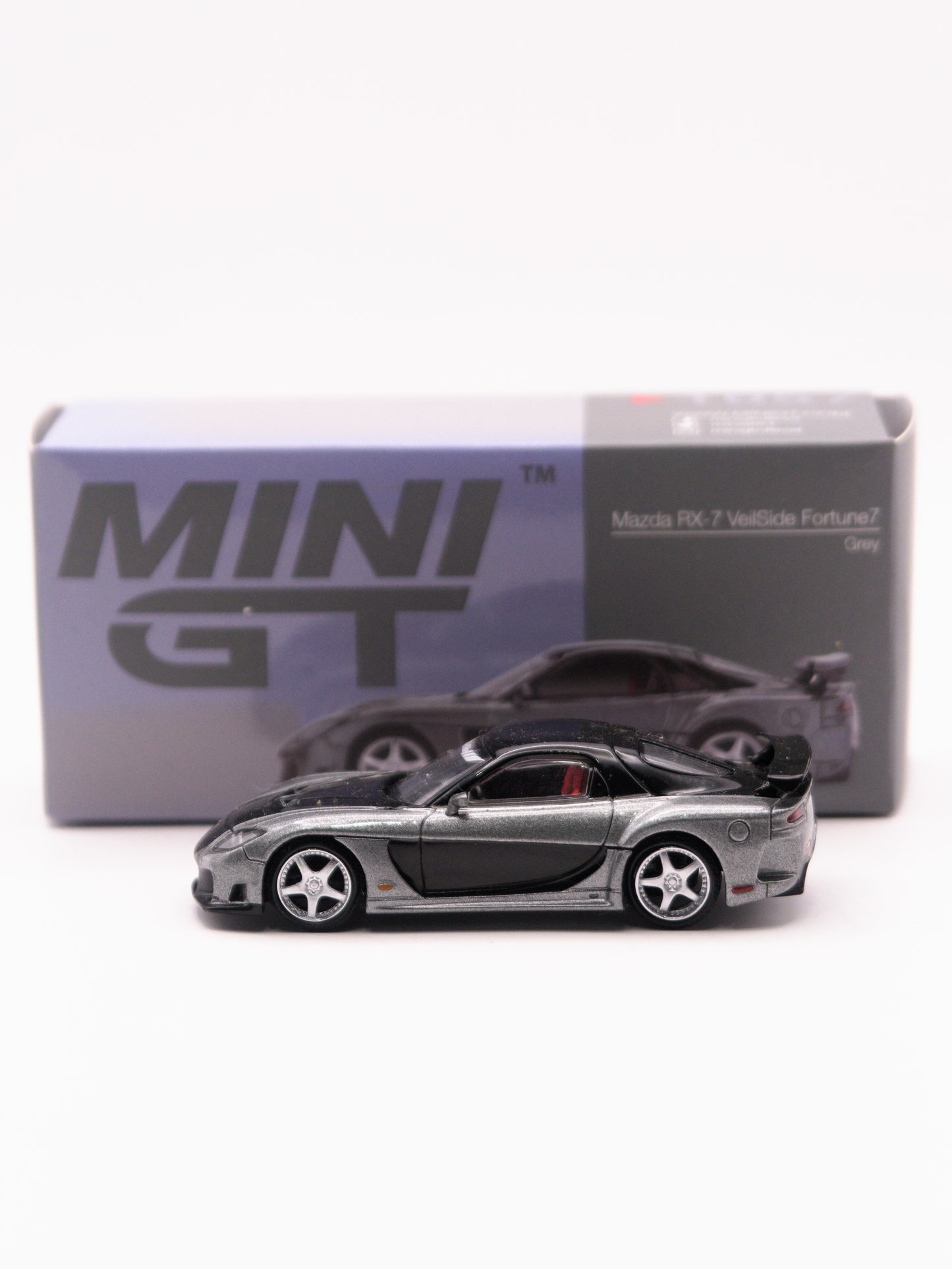 Mini GT #1057 Mazda Rx-7 Veilside Fortune Szary *OTWARTY