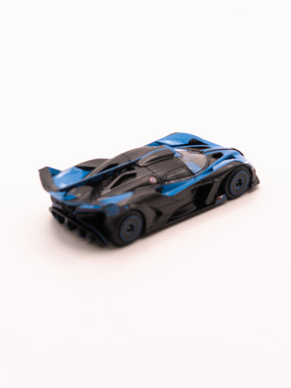 Mini GT #1063 Bugatti Bolide Presentation Czarno-Niebieski *OTWARTY